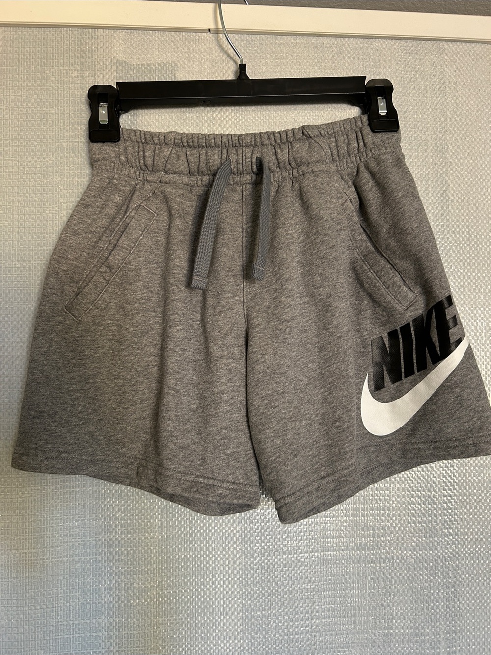 Nike Women’s Gray Athletic Logo Shorts